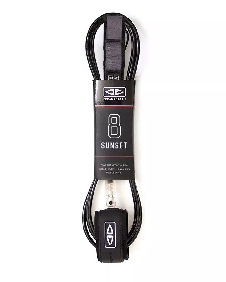 O&E SUNSET 8'0" MOULDED LEASH