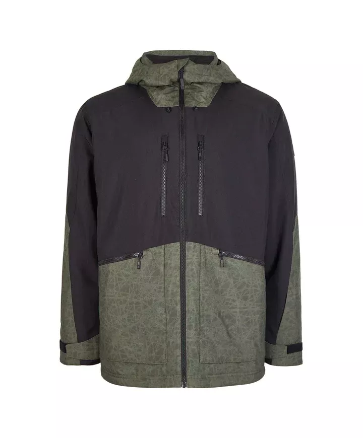 O'Neill Texture Men's Jacket 2023 - Black Out Colour Block