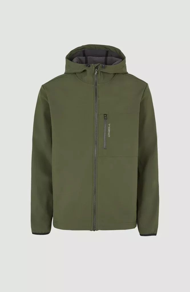 O'Neill TRVLR Series Mens Softshell Jacket 2024 - Forest Night