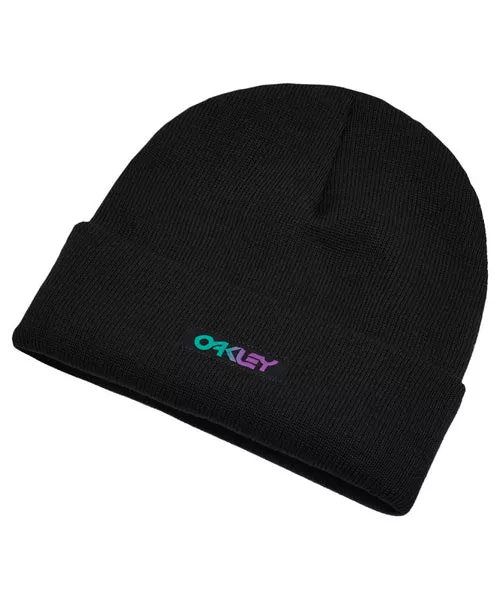 Oakley B1B Gradient Patch Beanie - Blackout