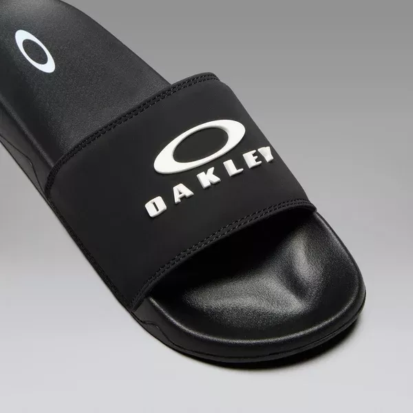 Oakley Zuma Slide - Pitch Black/White