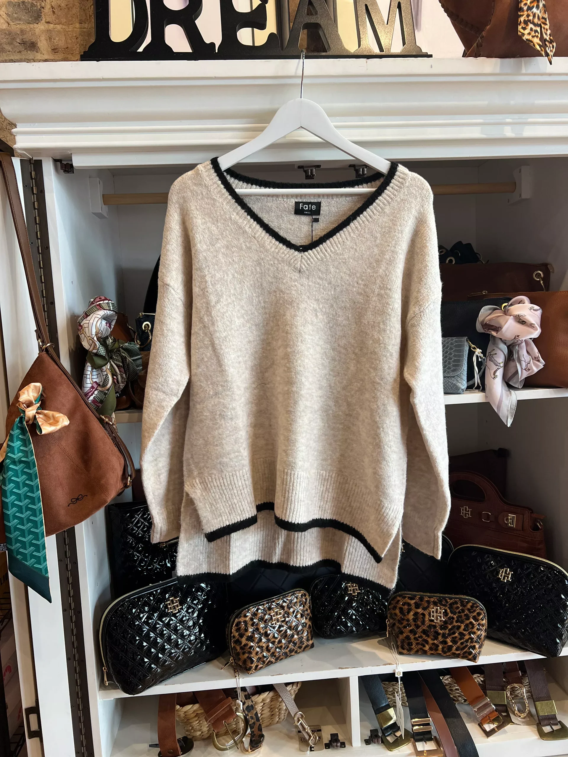 Oatmeal Oversized Sweater