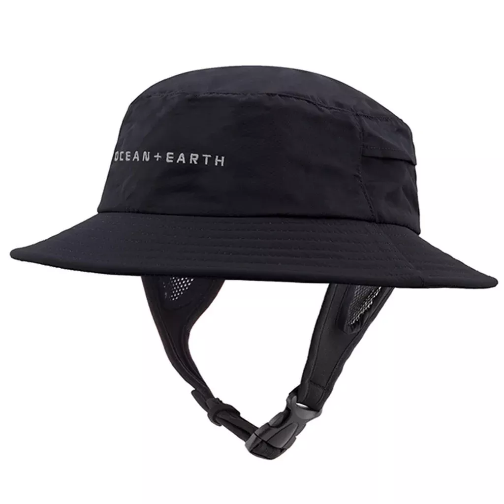 Ocean & Earth Bingin Soft Peak Surf Cap - Black