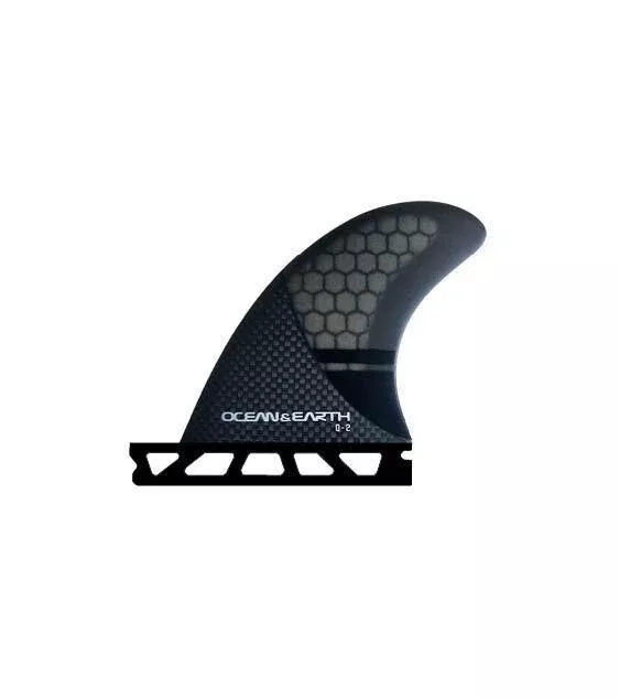 Ocean and Earth Q2 CONTROL QUAD REAR FINS - SINGLE TAB