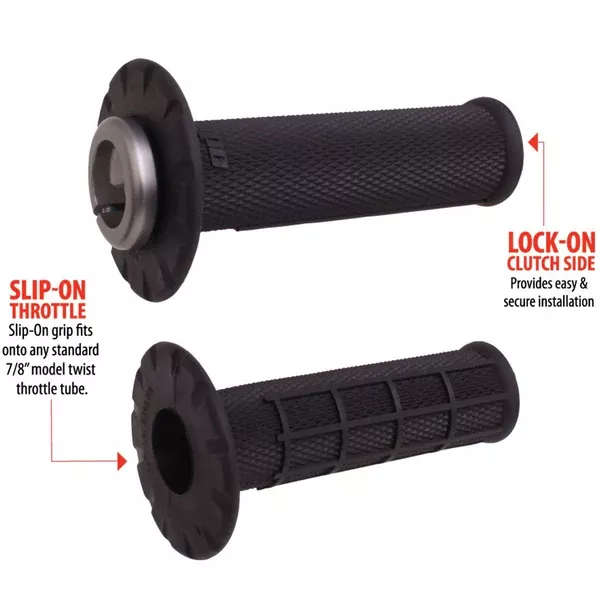 ODI Universal Lock-On Half-Waffle Mx Hand Grips