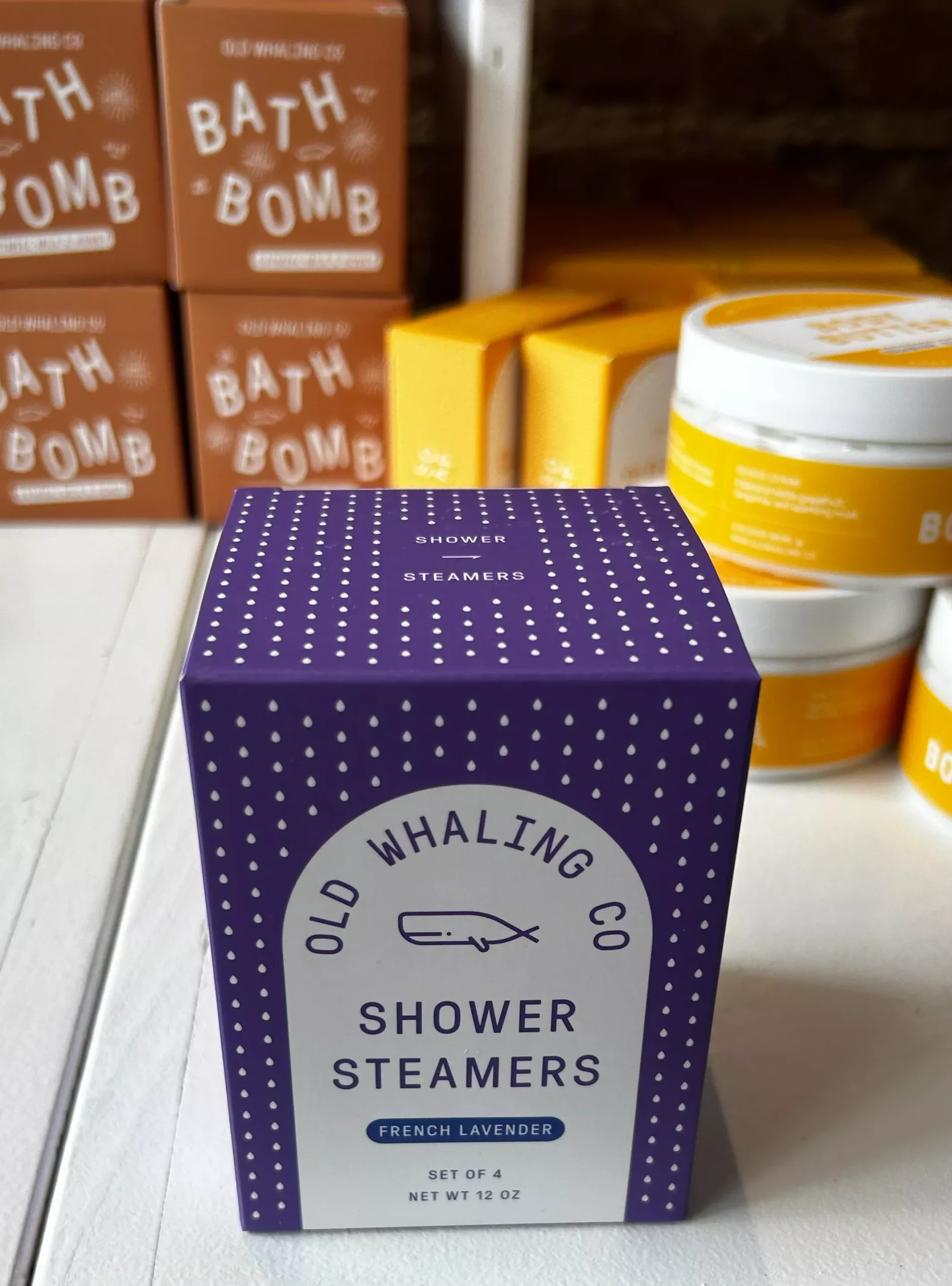 Old Whaling: Shower Steamers