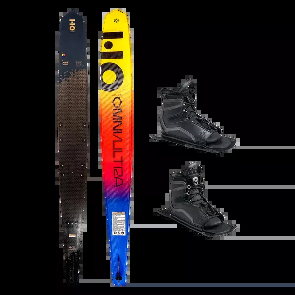 Omni Ultra Black w/Double Stance UltraLite Boots