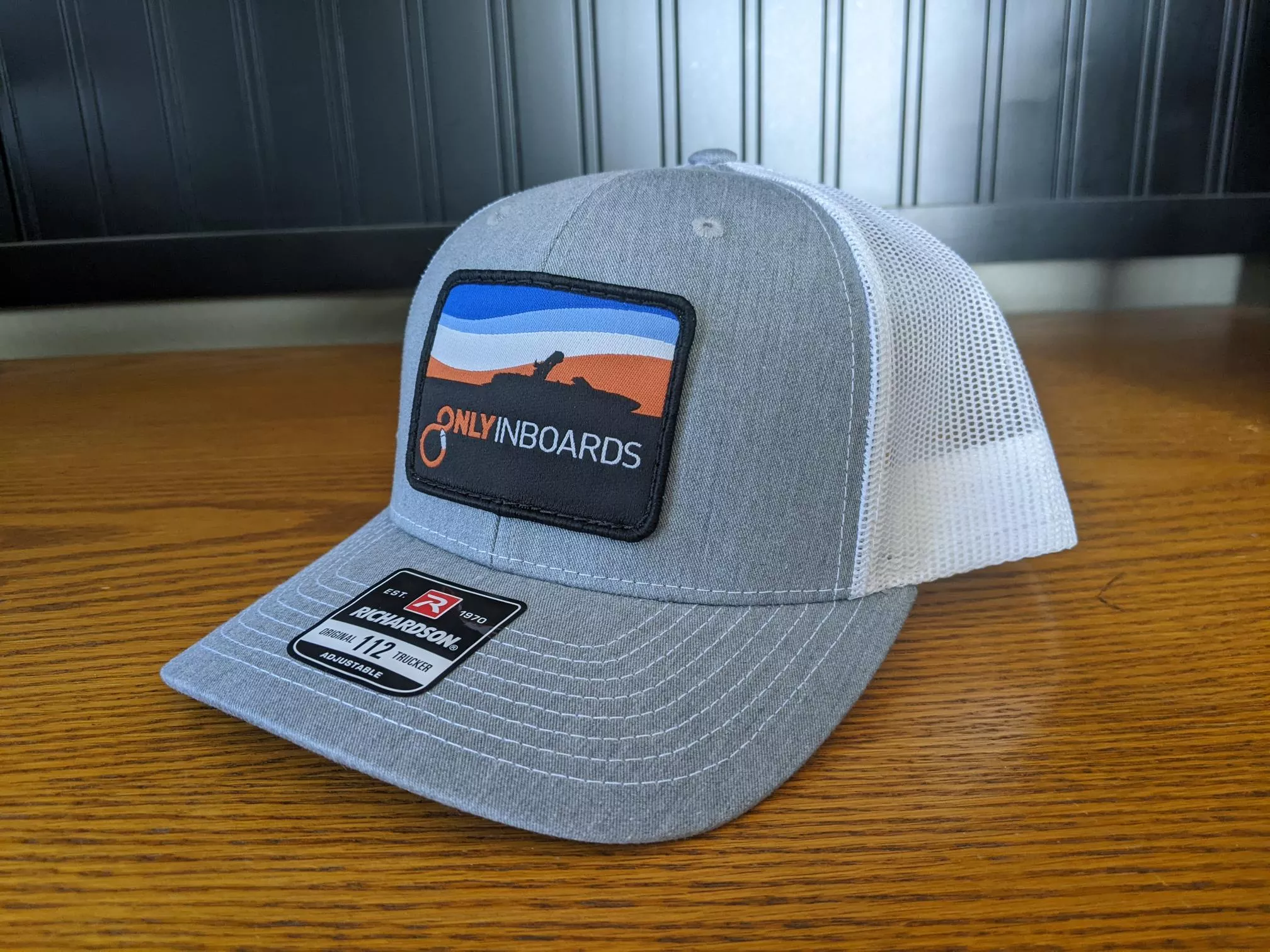 OnlyInboards Snap Back Patch Trucker Hat