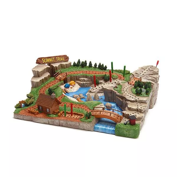 Outside Inside Summit Trail Cribbage Board