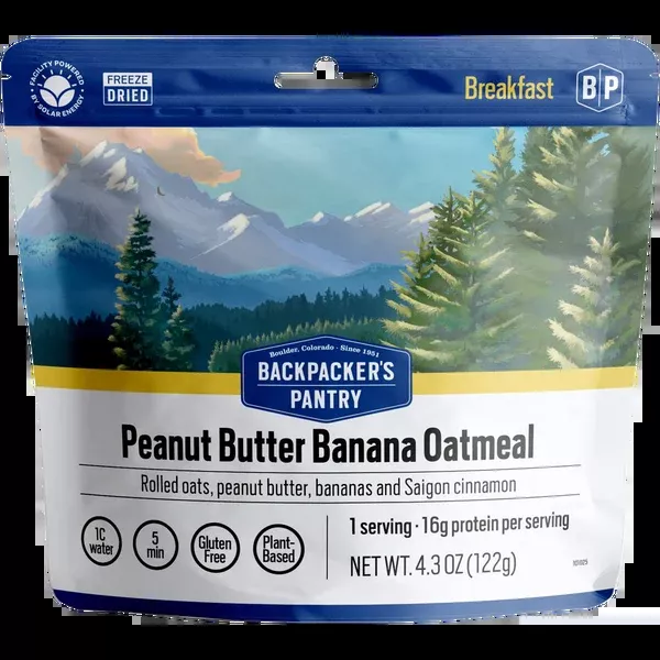 Peanut Butter & Banana Oatmeal (1 Serving)