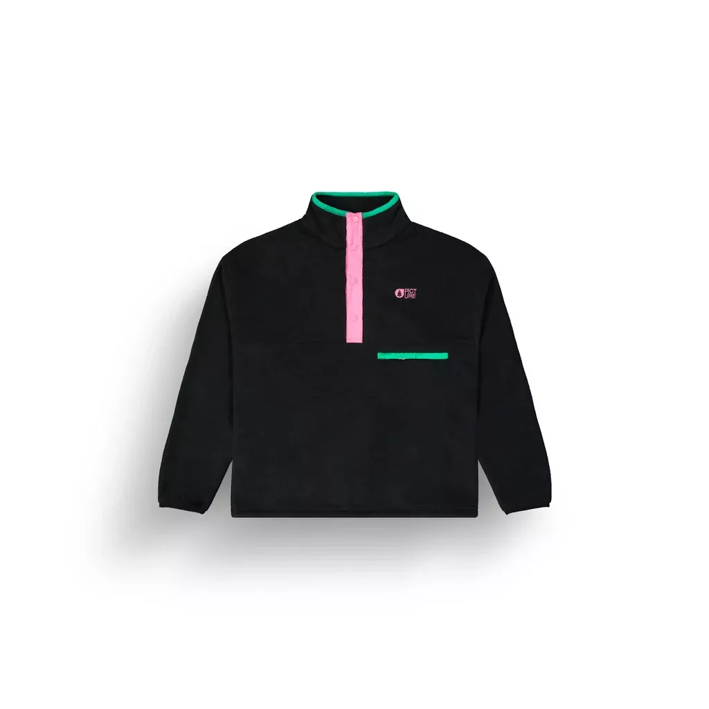 Picture ARRCA W 1/4 Fleece Midlayer 2026 - Black