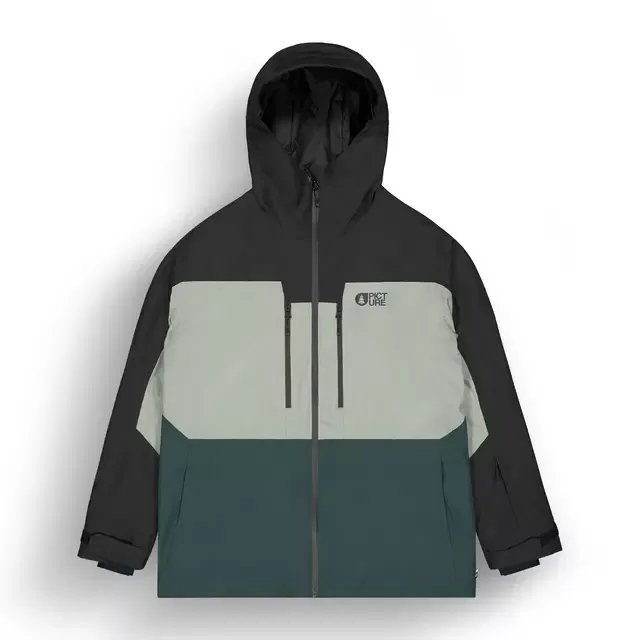Picture OBJECT Men's Jacket - Black Pdrsa Pine Shadow 2025
