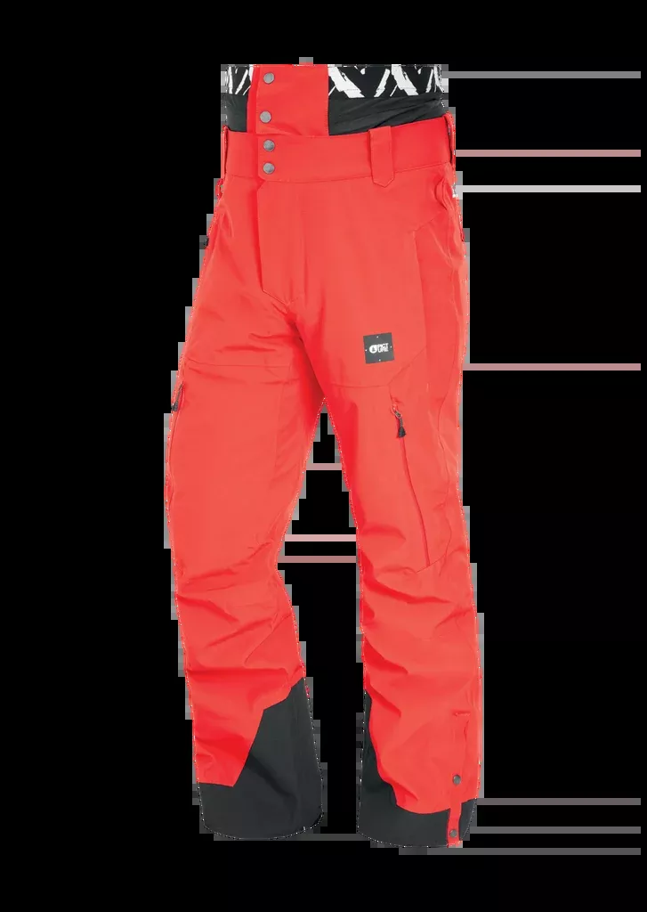 Picture OBJECT Pants - Red