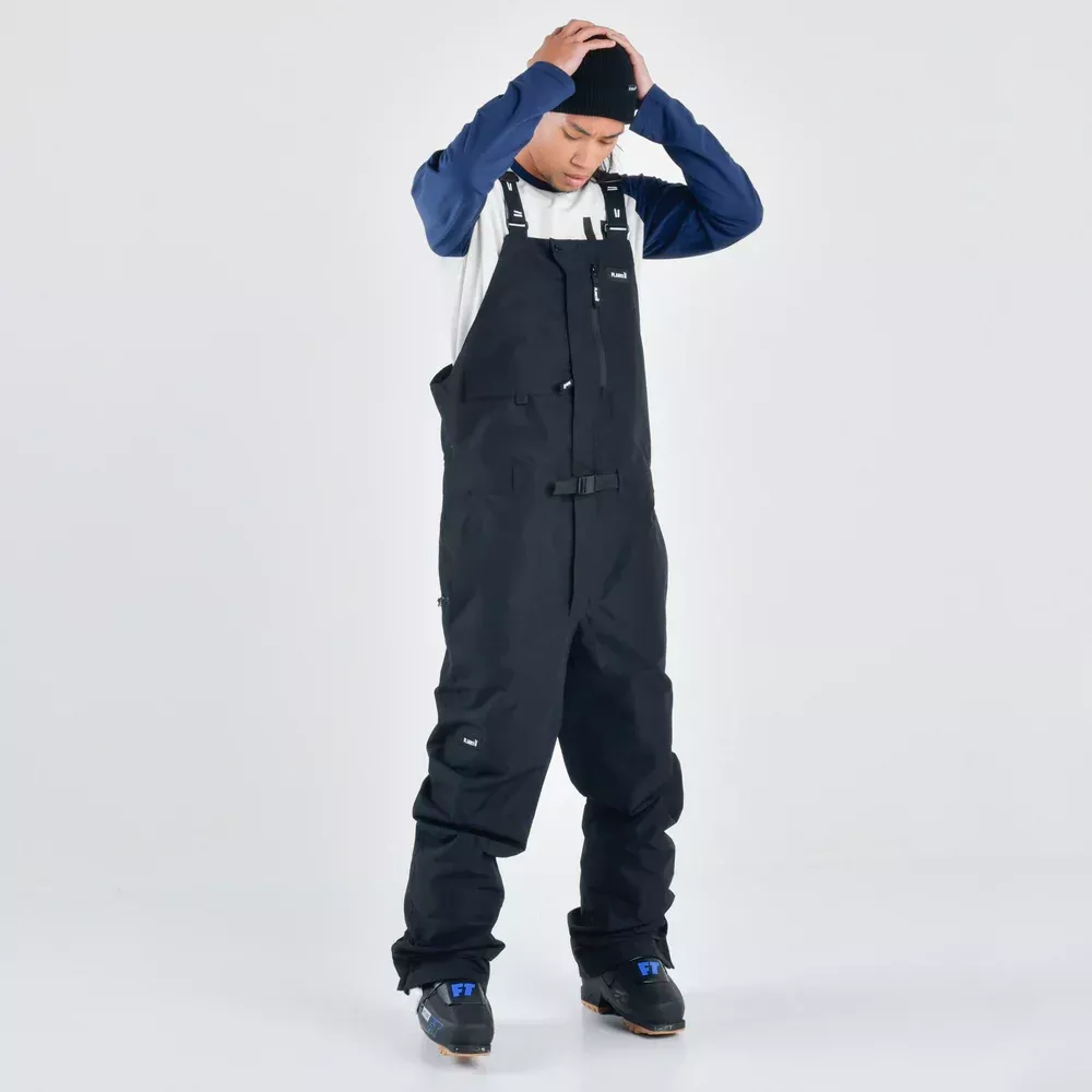 PLANKS HIGH RIDER Bib Pant 2024 - Black