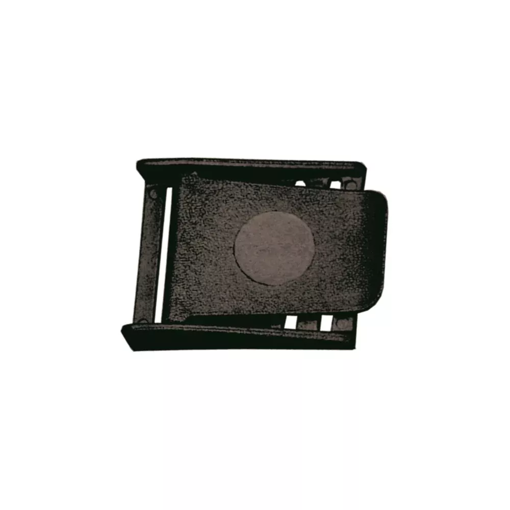Plastic Delrin Weight Belt Buckle – Black
