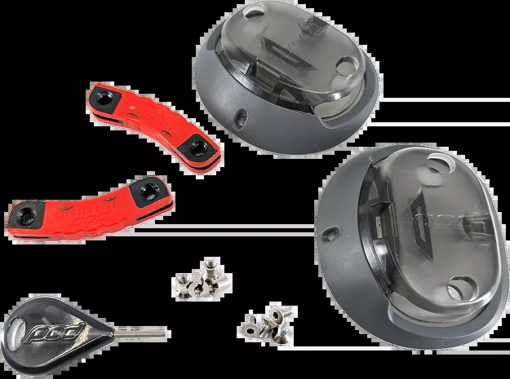 Pod KX 3.0 Hinge Rebuild Set Red/Black