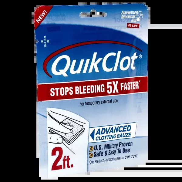 QuikClot Gauze 3" x 2'