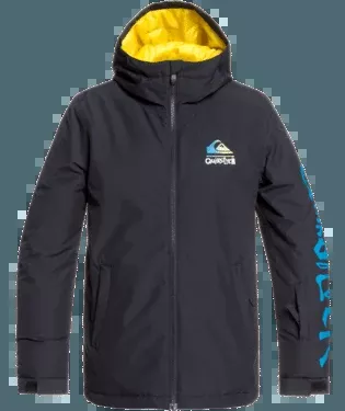 Quiksilver In The Hood Youth Jacket - Black