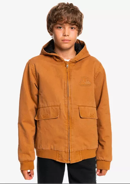 Quiksilver Just Cool Jacket Youth - Chipmunk