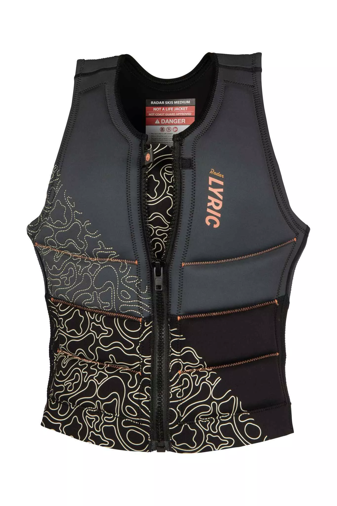 Radar Lyric - Women's Impact Vest -Black / Grey / Coral