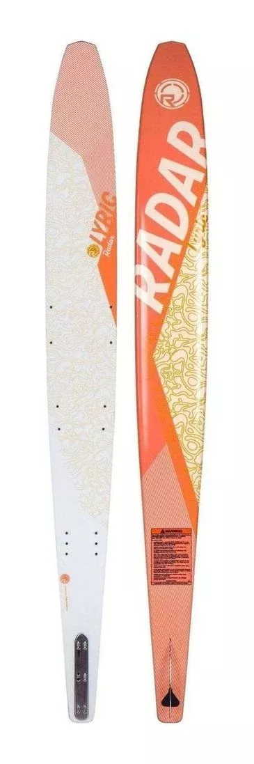 Radar Water Ski - Womens Lyric - White / Coral / Sand