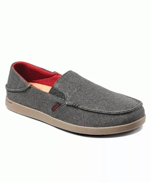Reef Cushion Matey Mens Shoe - Black / Red / Grey