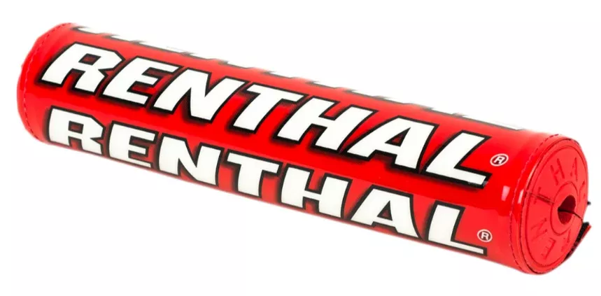 Renthal SX Crossbar Pad - 10" - Limited Edition - Red