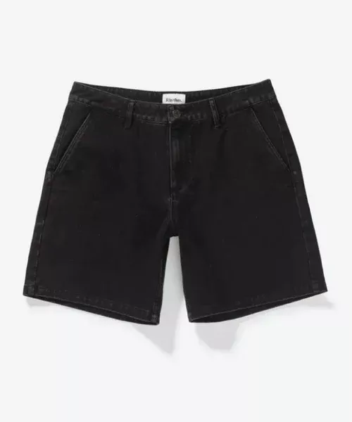 Rhythm Essential Short - Worn Black
