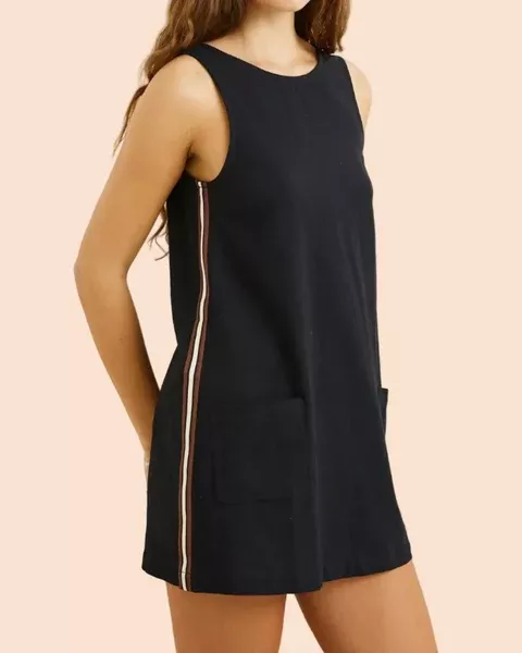 Rhythm Hanalei Mini Dress - Black