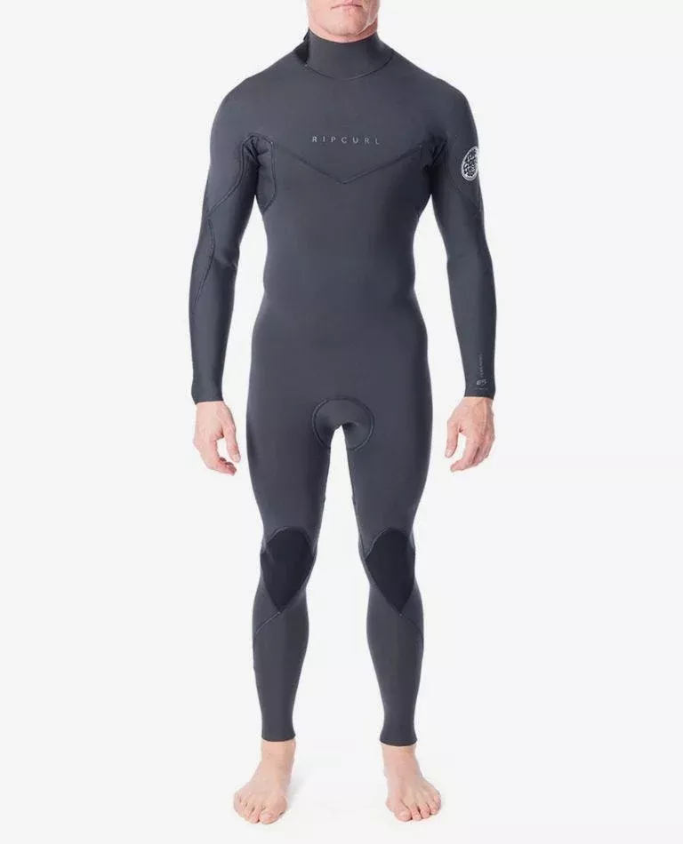 Rip Curl Dawn Patrol 3/2 Back Zip Wetsuit "Charcoal Grey"