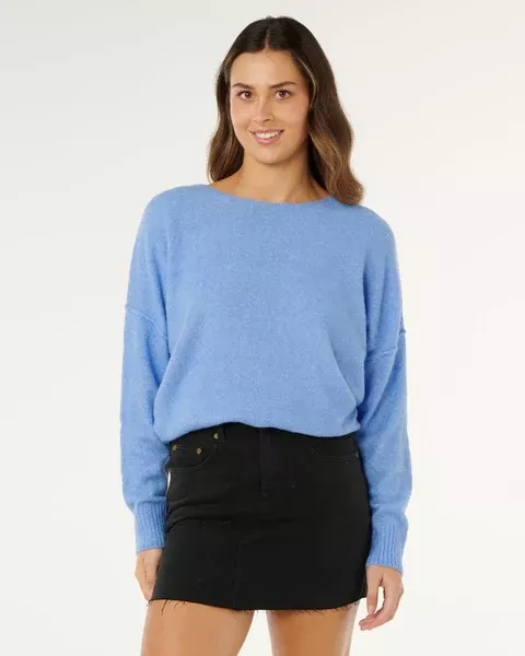 Rip Curl Emily Sweater - Cornflower Blue