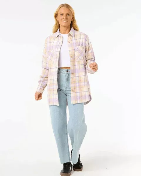 Rip Curl High Tide Soft Flannel - Lilac
