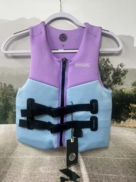 Rip Curl Jnr Omega Bouy Vest - Purple