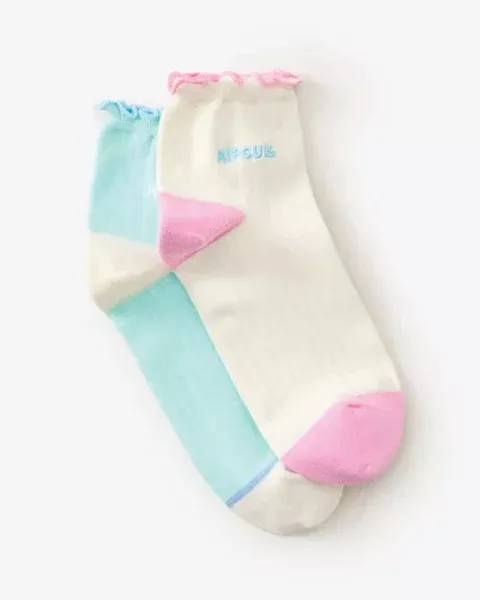 Rip Curl Mixed Socks 2Pk - Girls - Multico