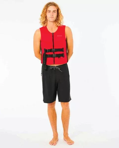 Rip Curl Omega Bouy Vest -Red/Black