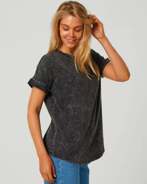Rip Curl Plains Tee - Vintage Black