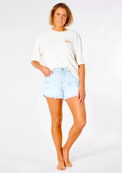 Rip Curl Sophie Denim Short - Light Blue