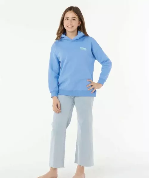 Rip Curl Surf Puff Hood - Girl - Blue