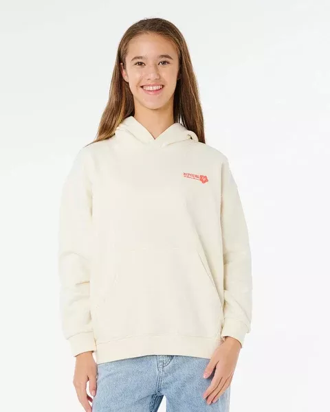 Rip Curl Surf Puff Hood Party P-Girl - Bone