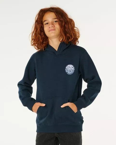 Rip Curl Wetsuit Icon Kids Hood - Navy/White