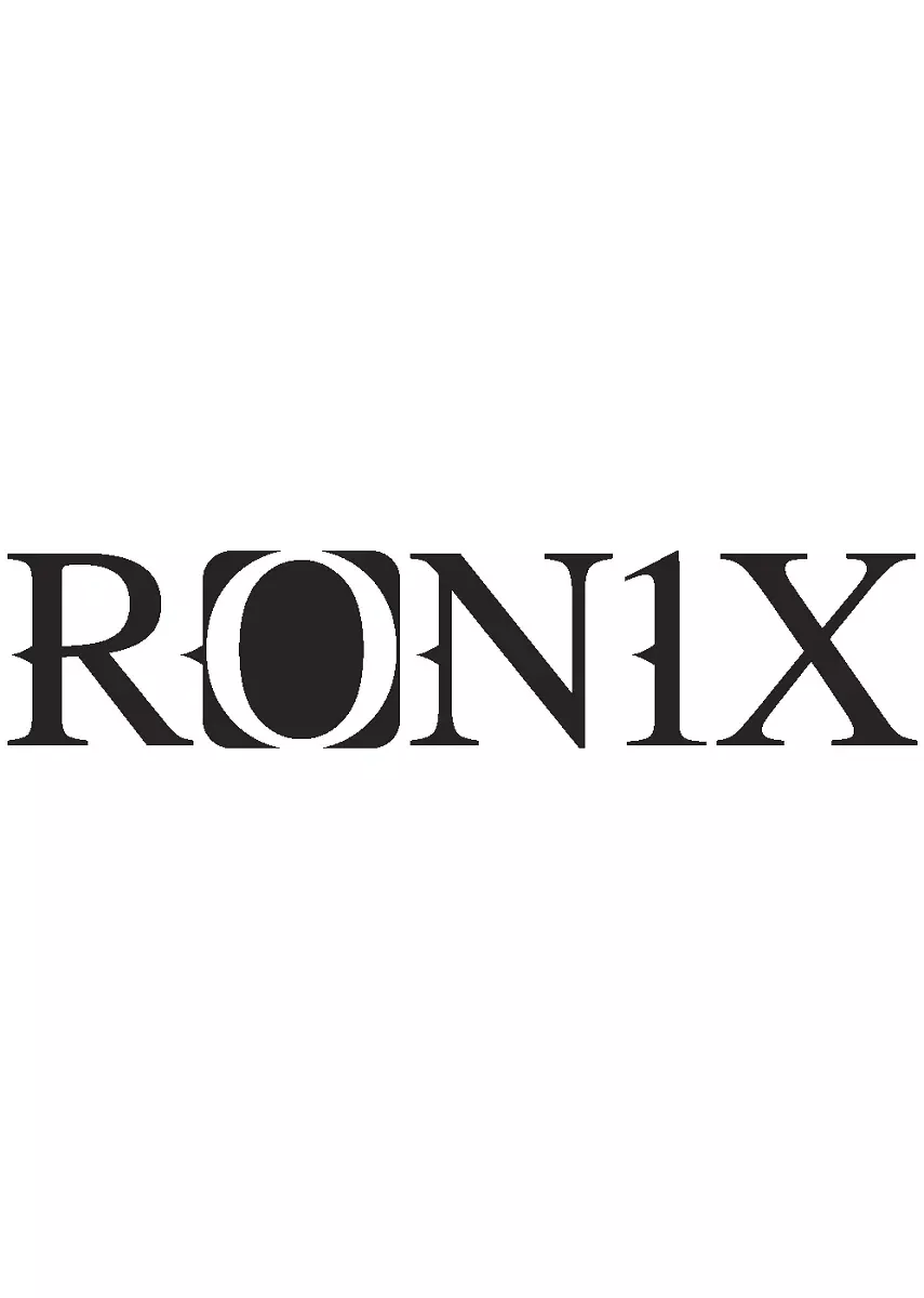 Ronix 24" Boat Decal - Black