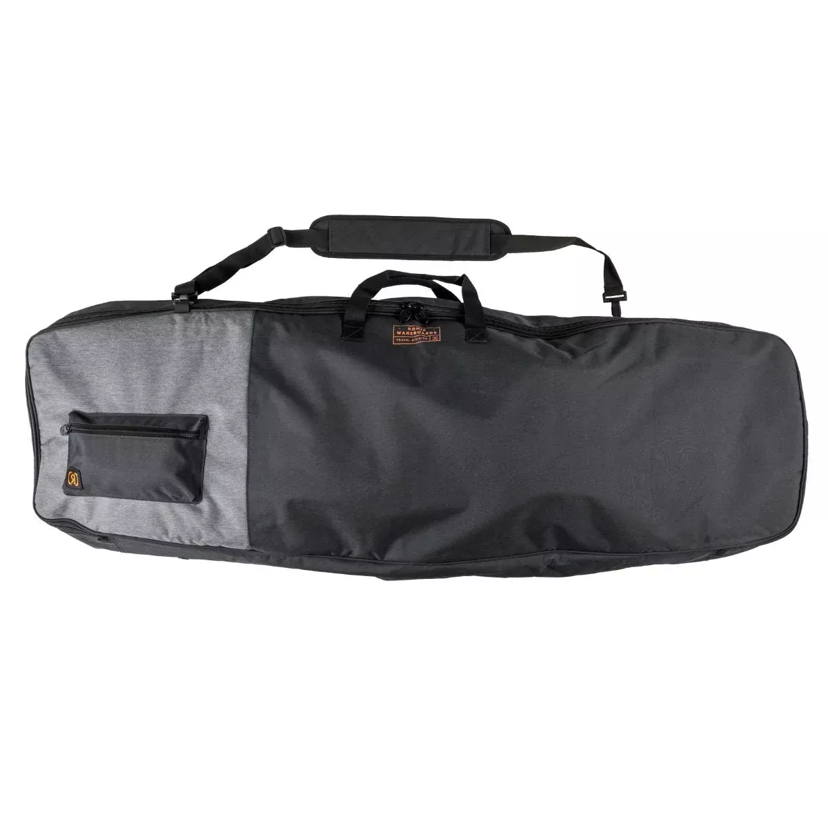 Ronix Collateral Non Padded Board Case - Heather Charcoal / Orange