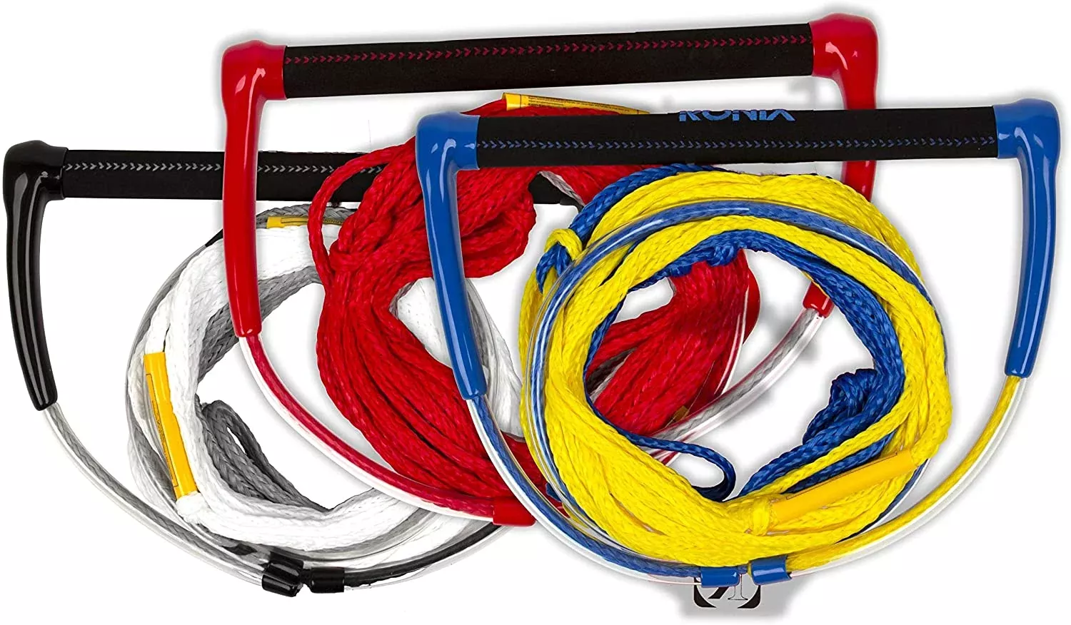 Ronix Combo 2.0 Handle & Rope — Hide Grip, 65 ft Low‑Stretch PE