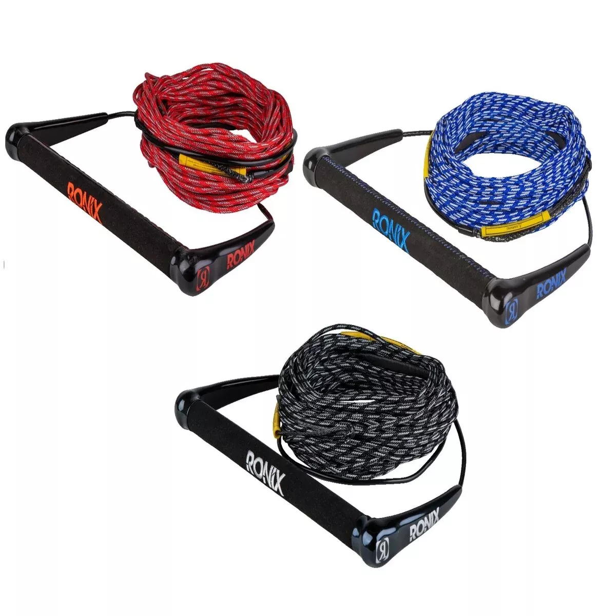 Ronix Combo 4.0 Hide Grip Wakeboard Handle + 75 ft Solin Rope