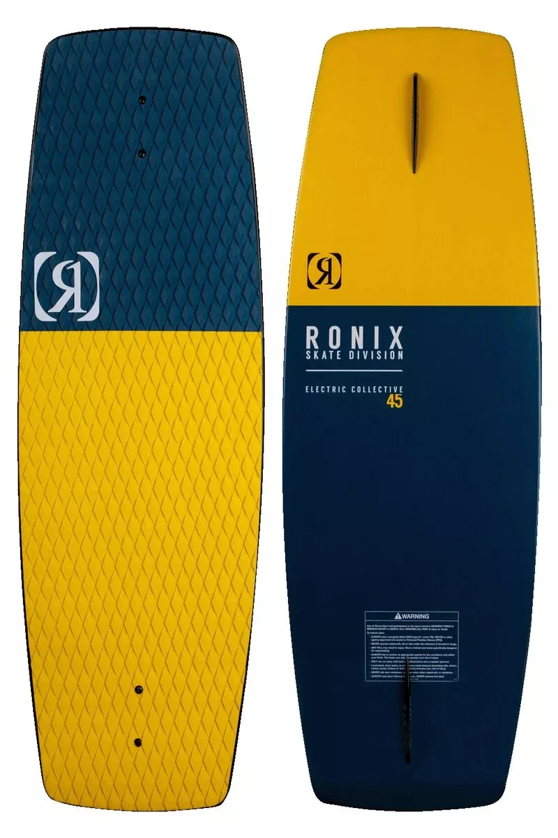 Ronix Electric Collective Wakeskate – Navy/Mustard, 45"
