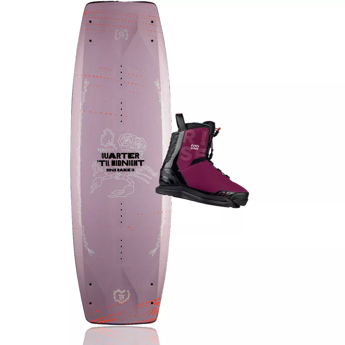 Ronix Quarter 'Til Midnight w/ Rise Wakeboard Package 2026