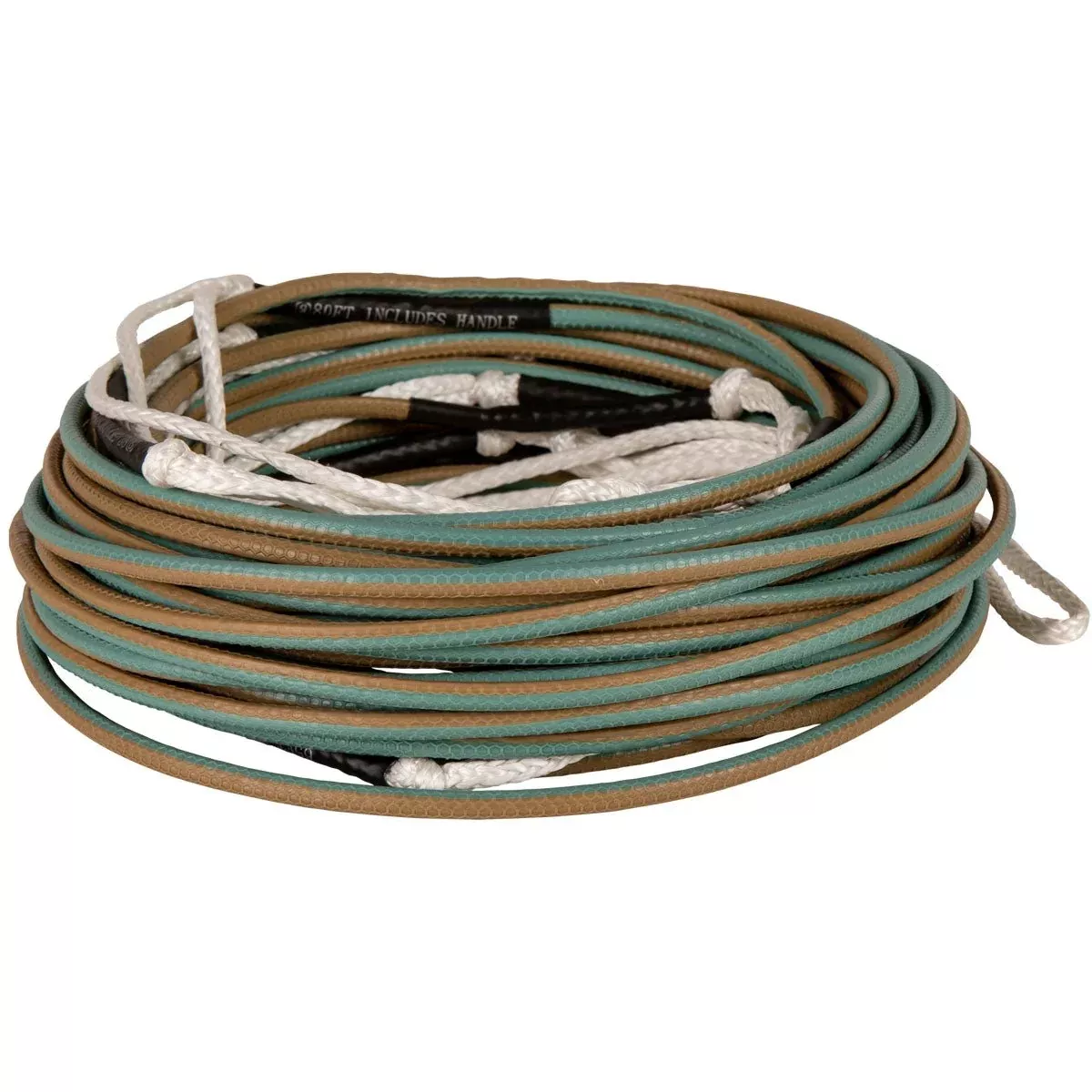 Ronix R8 80 ft. 8 Section Wakeboard Rope in Blue / Champagne