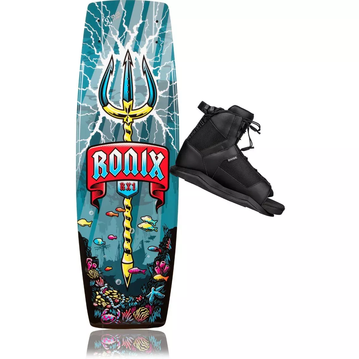 Ronix RX1 w/ Divide Kids Wakeboard Package 2026