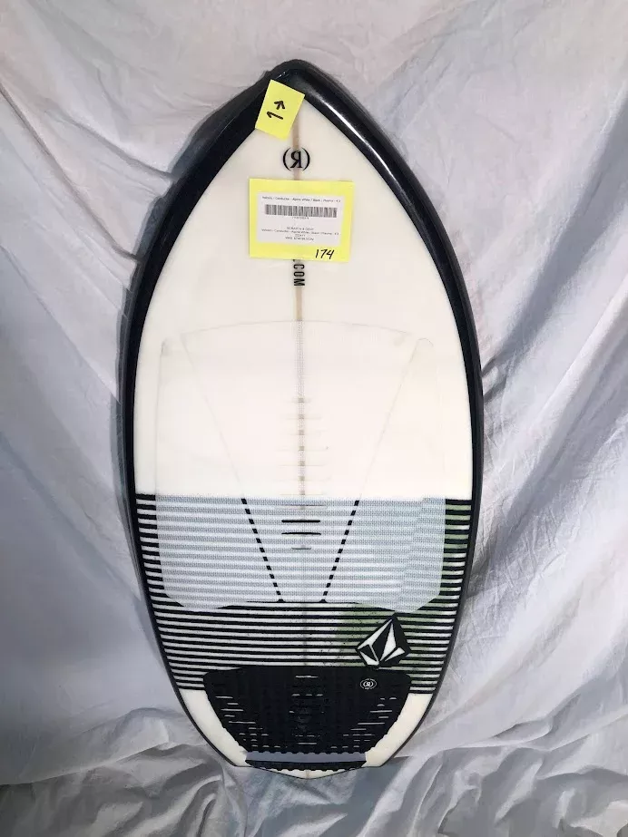 Ronix Volcom - Conductor - Alpine White / Black / Plasma - 4'3 - Scratch N Dent