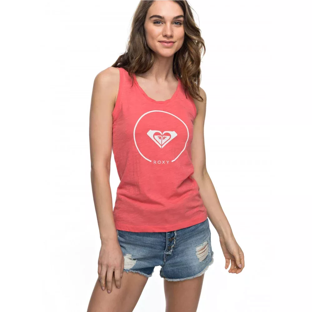 Roxy Billy Twist Tank Top Spiced Coral